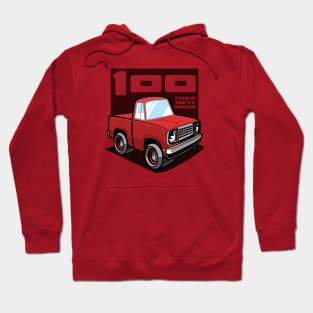 Bright Red - D-100 (1978) Hoodie